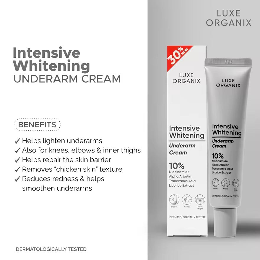Luxe Organix Intensive Whitening Underarm Cream