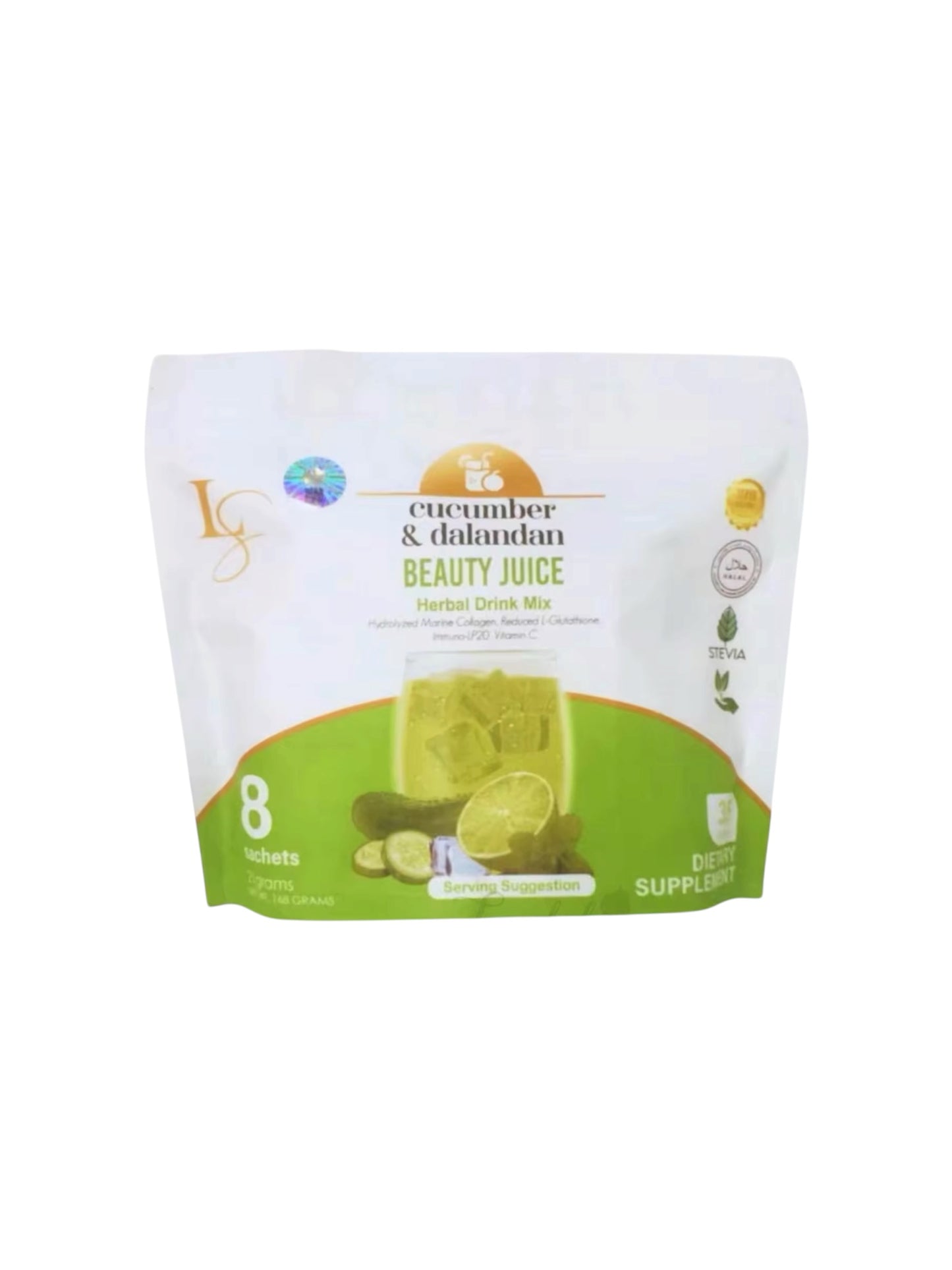 Luxe Slim Beauty Cucumber & Dalandan Beauty Juice (8 sanchets)