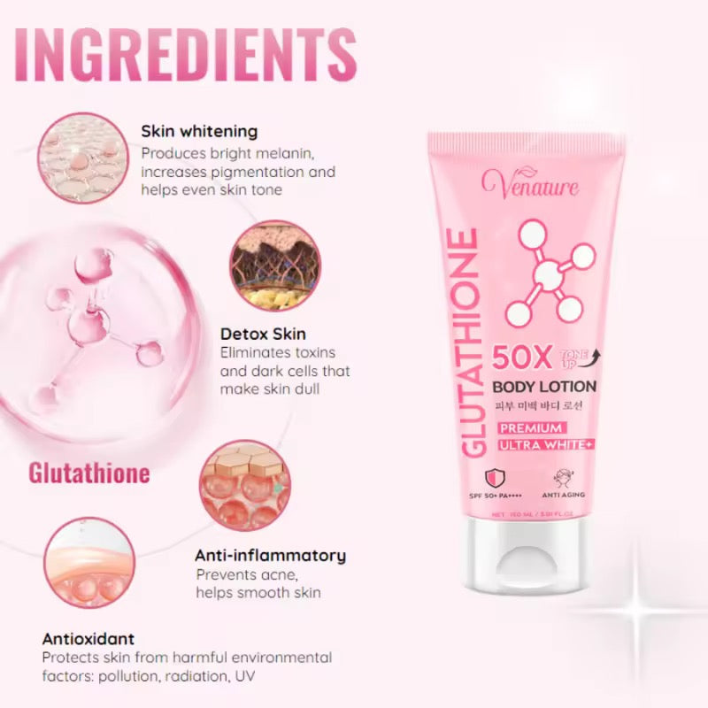 Venature Glutathione Body Lotion 150ml