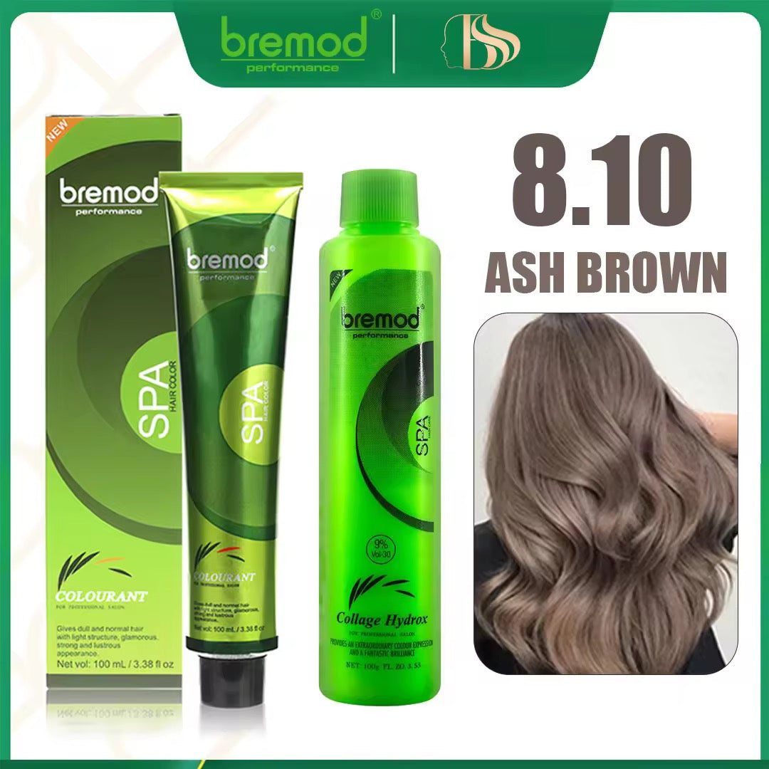 Bremod Premium Ash Brown Bundle 8.10 with Oxidizing cream
