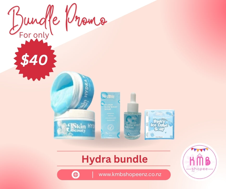 Jskin Hydra Moist + Soap + Serum Bundle