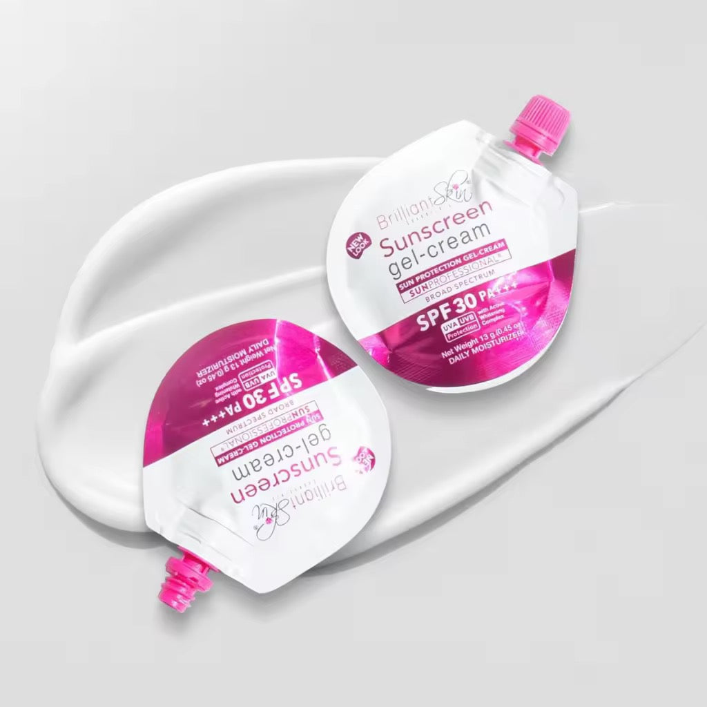 Brilliant Sunscreen Gel Cream SPF30 mini sachet