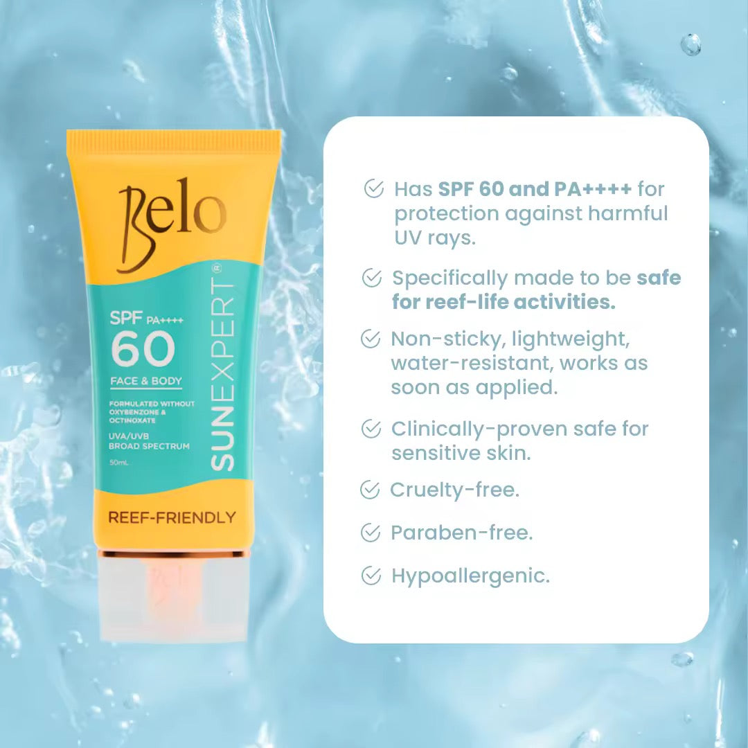 Belo SunExpert Reef-Friendly Sunscreen SPF60 50mL