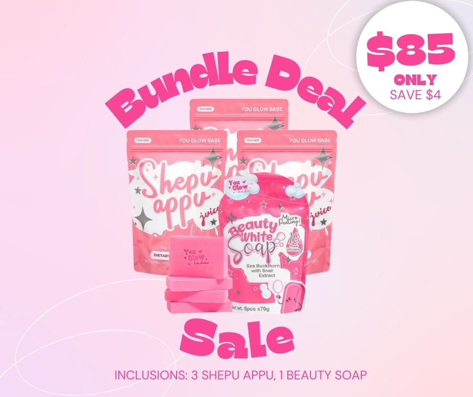 You Glow Babe Bundle Deal (Juice and Soap)