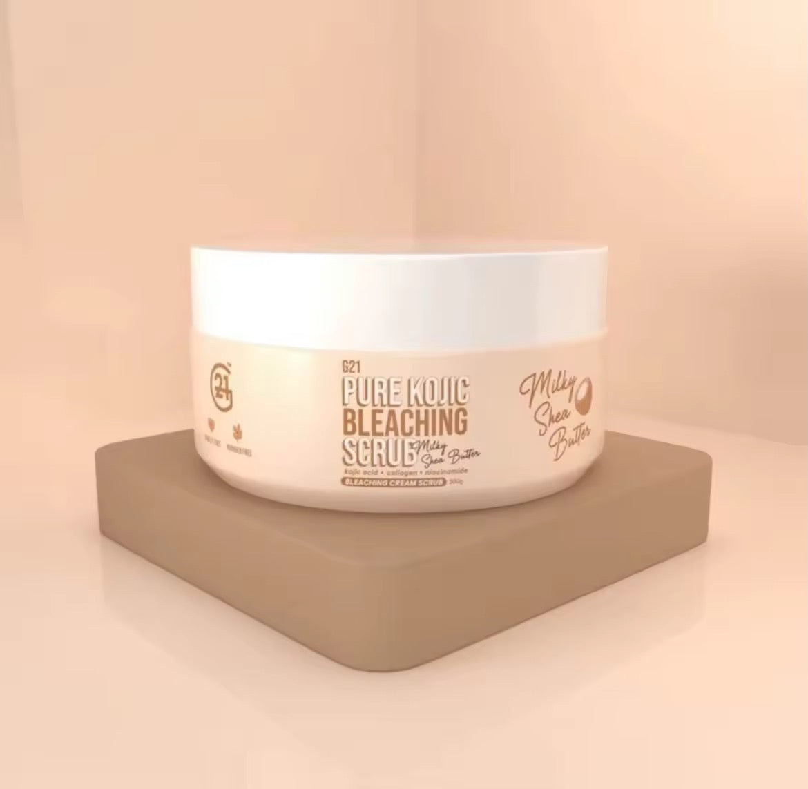 G21 Pure Kojic Bleaching Scrub Milky Vanilla Ice Cream
