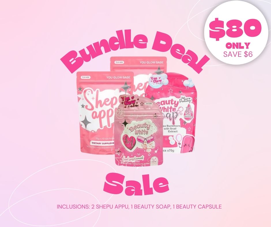 You Glow Babe Bundle Deal (Soap, Capsule, and Juice)
