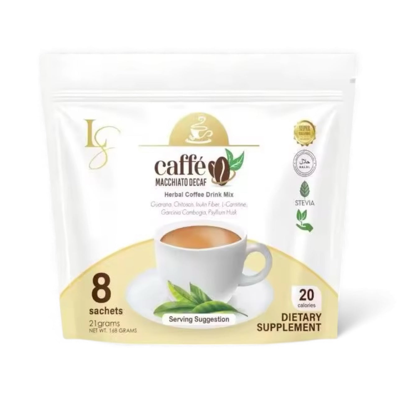 Luxe Slim Caffe Macchiato Decaf