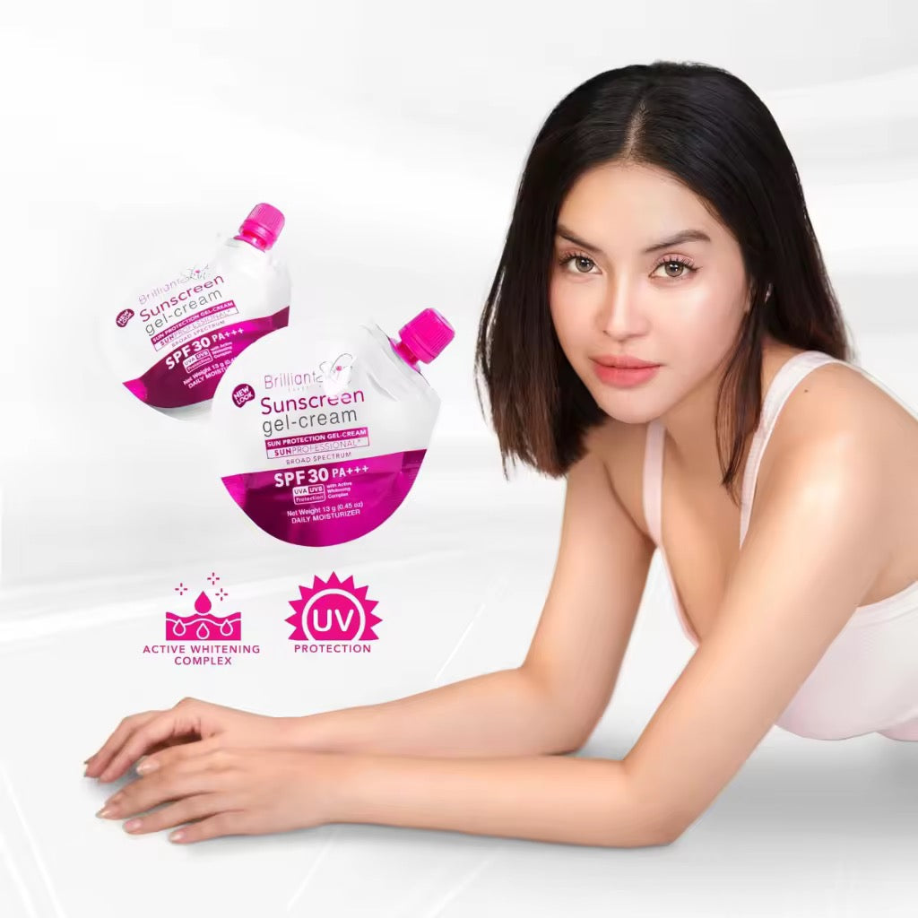 Brilliant Sunscreen Gel Cream SPF30 mini sachet