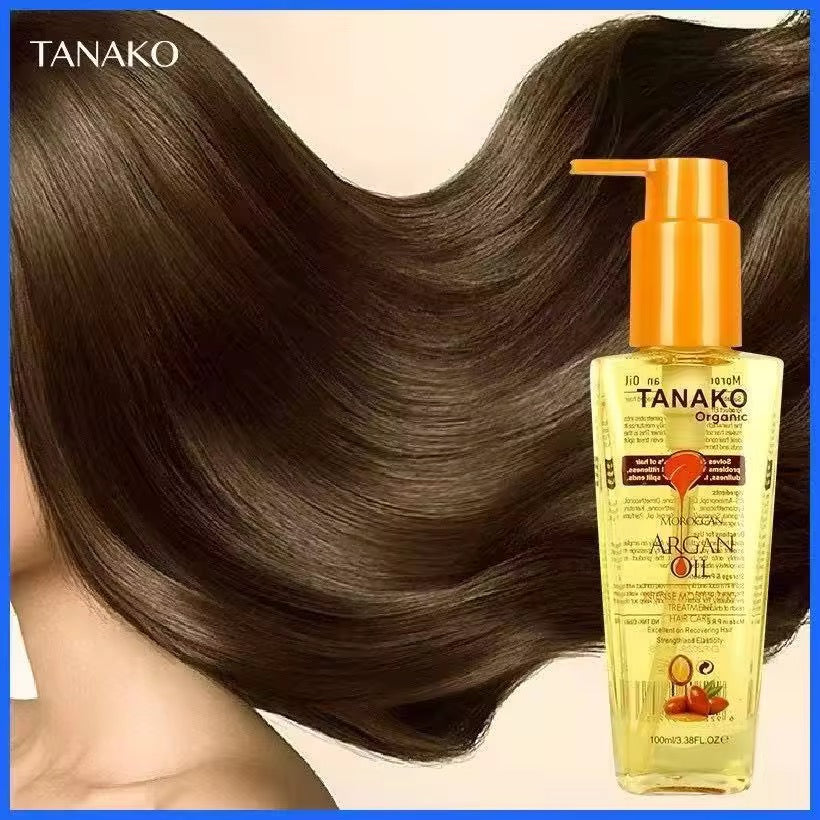 Tanako Organic Argan Oil for Smooth & Healthy Hair 100ml