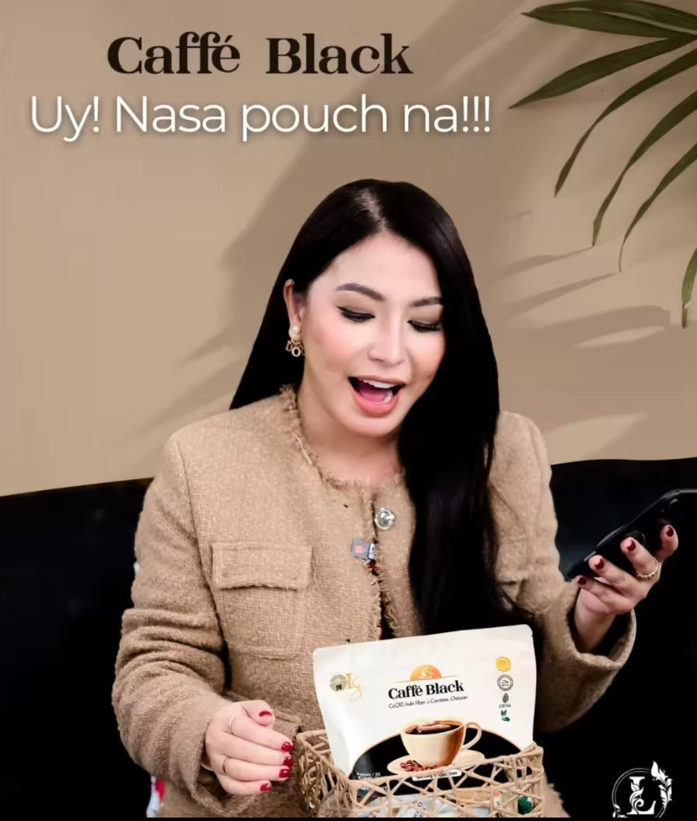 Luxe Slim Caffe Black (10 sanchets)