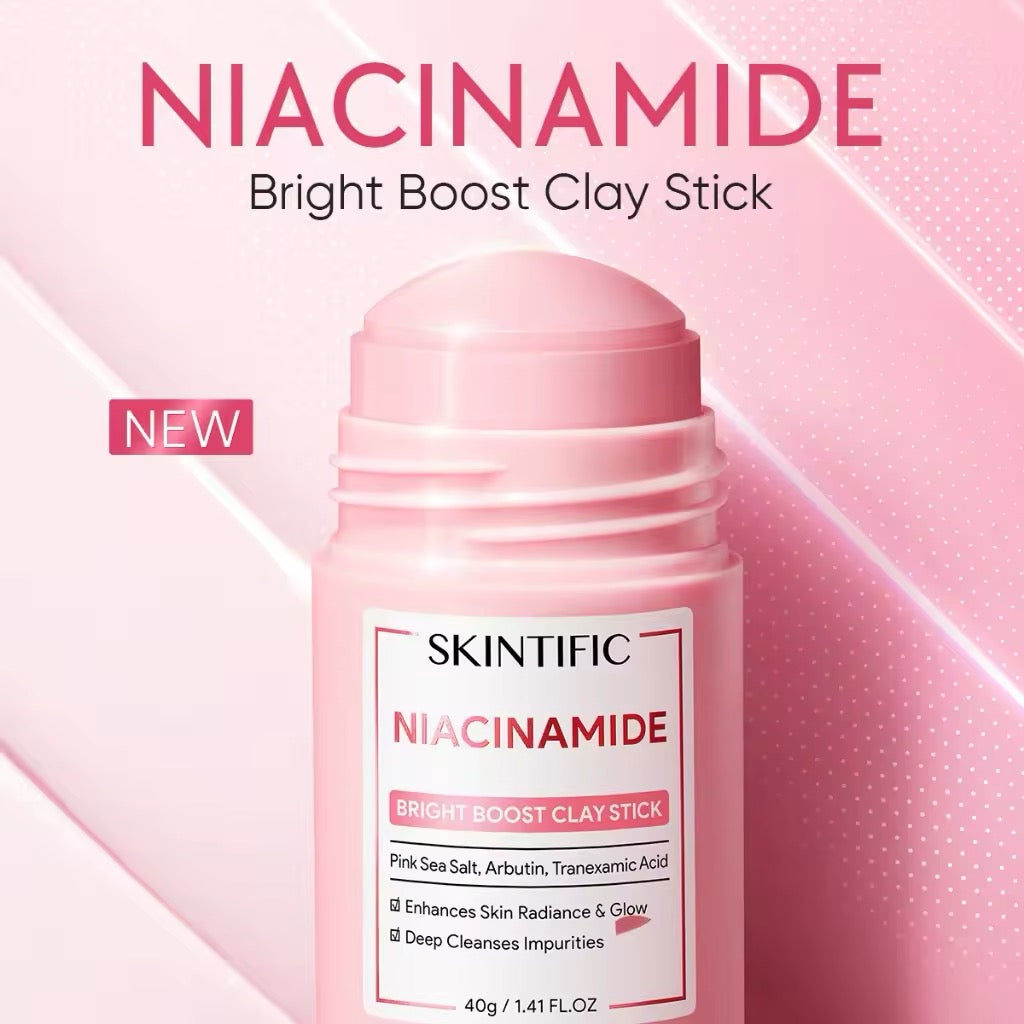 Skintific Niacinamide Bright Boost Clay Stick 40g