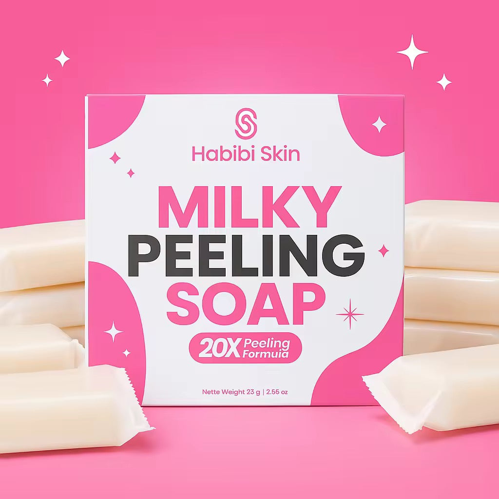 Habibi Milky Peeling Soap (Sold per piece)