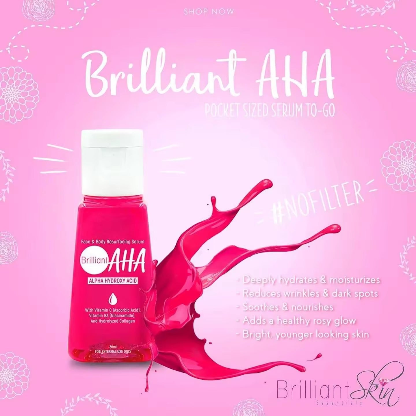 Brilliant Skin AHA SERUM