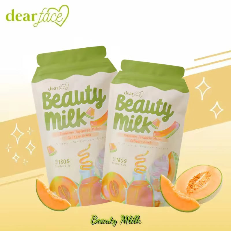 Dear Face Beauty Milk - Melon Collagen Drink