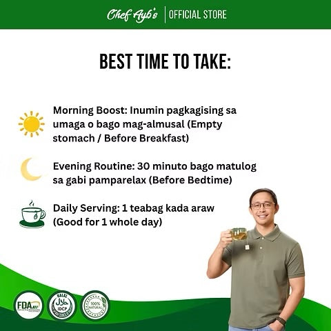 Chef Ayb's Paragis Tea - 10 Tea Bags
