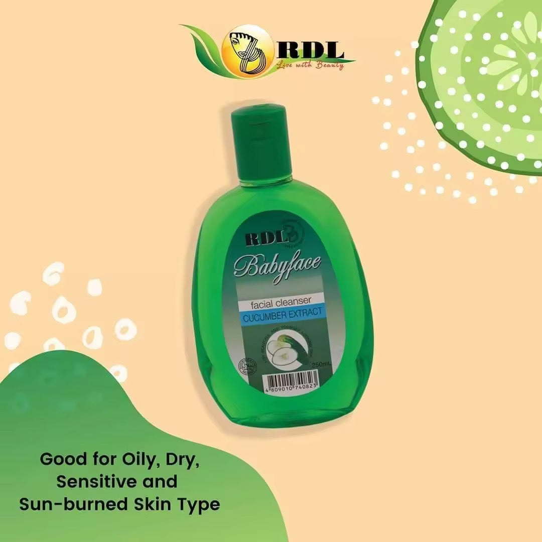 RDL Babyface Facial Cleanser Cucumber Extract 150mL