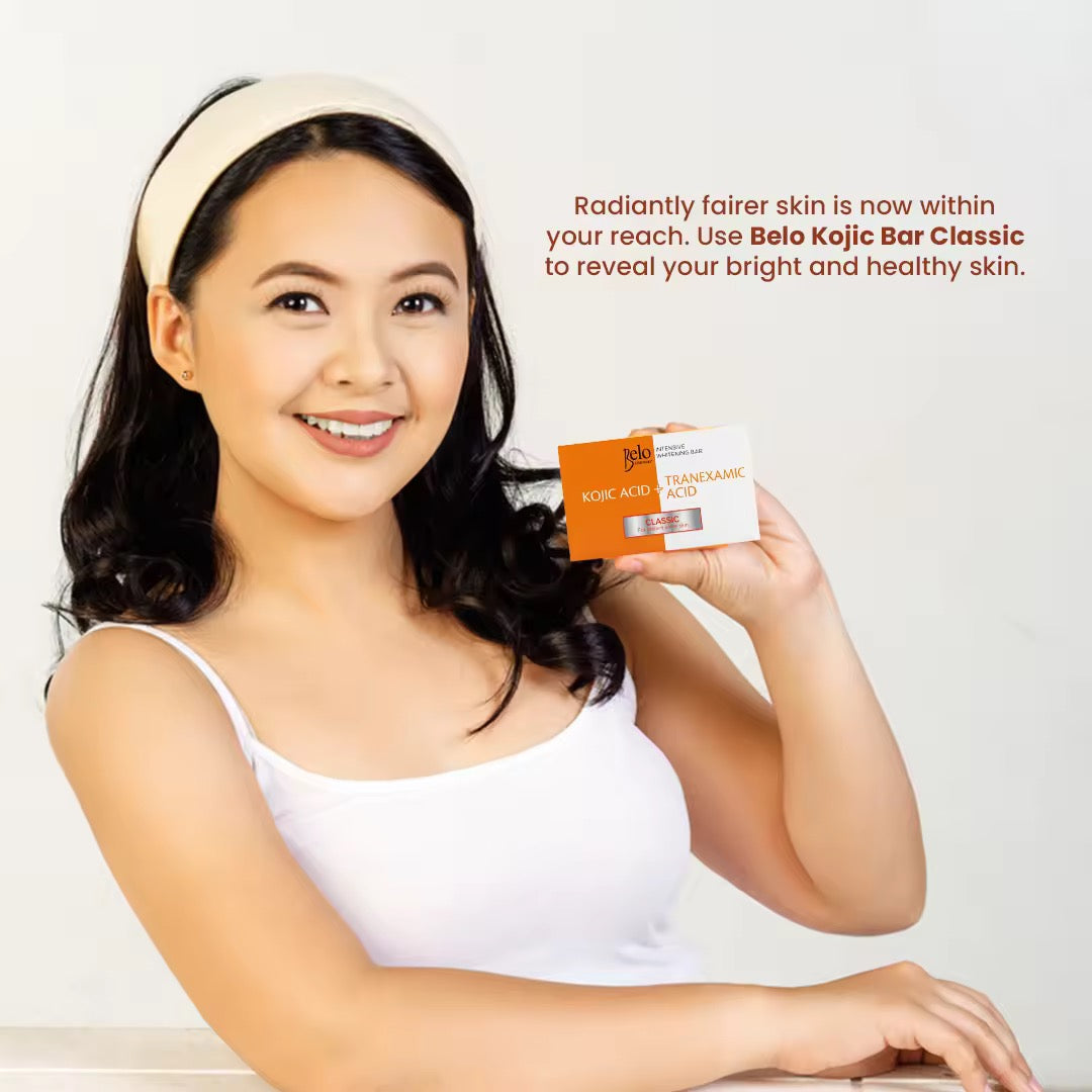 Belo Intensive Whitening Bar Kojic Acid + Tranexamic Acid 65g 3-Pc Pack