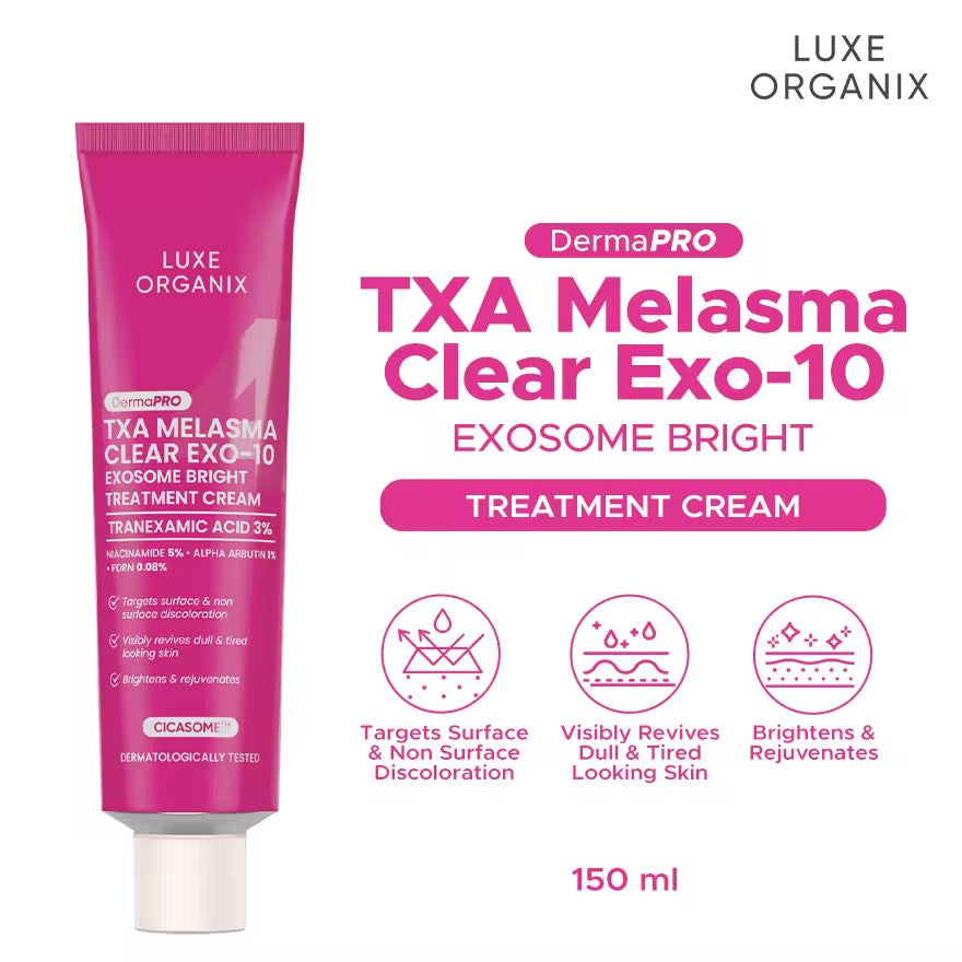 Luxe Organix DermaPRO TXA Melasma Clear Brigthening Bundle