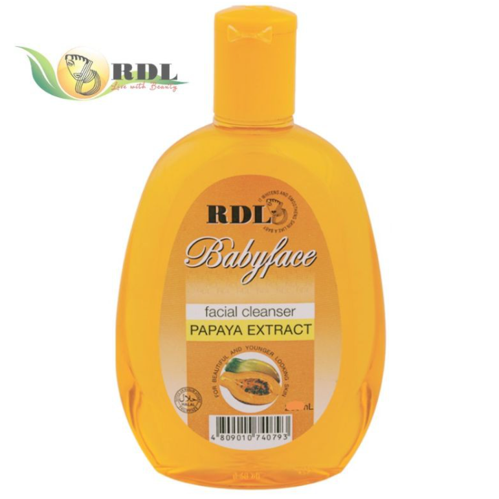 RDL Babyface Facial Cleanser Papaya Extract