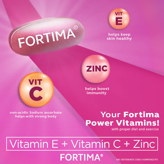 Fortima Vitamin E, C, plus Zinc 30tabs