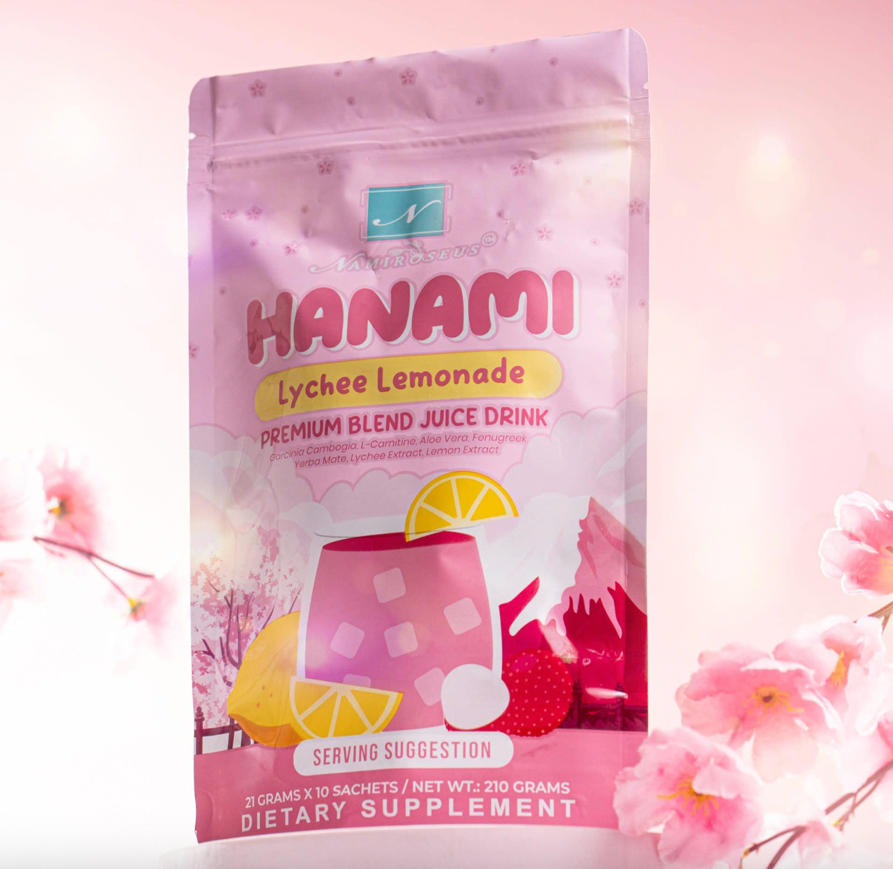 Namiroseus Hanami Lychee Lemonade