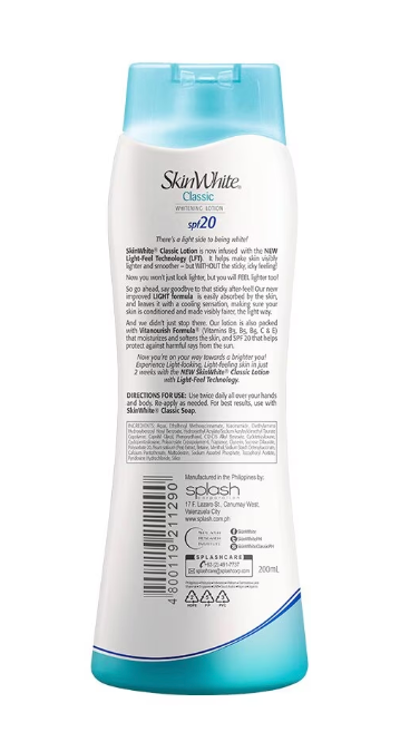 SKINWHITE Classic Light SPF20 200ml