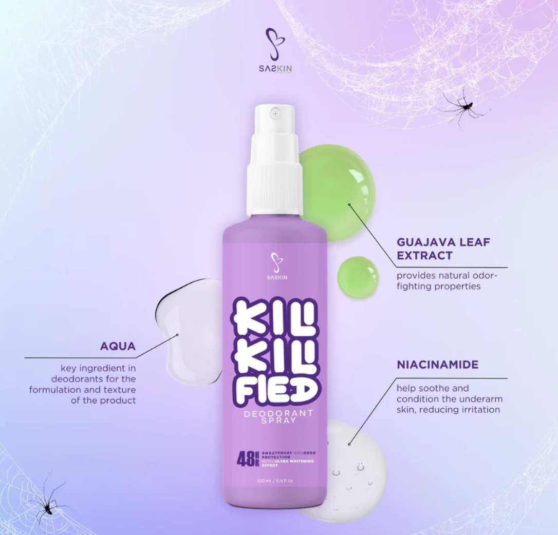 Saskin Kili Kilified Deodorant Spray