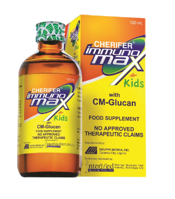 Cherifer Immuno Max for Kids (Vitamins with CM-Glucan)