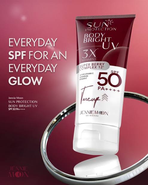 Jennie Moon Sun Protection Body Bright UV 3x Vitamin C SPF50 PA++++