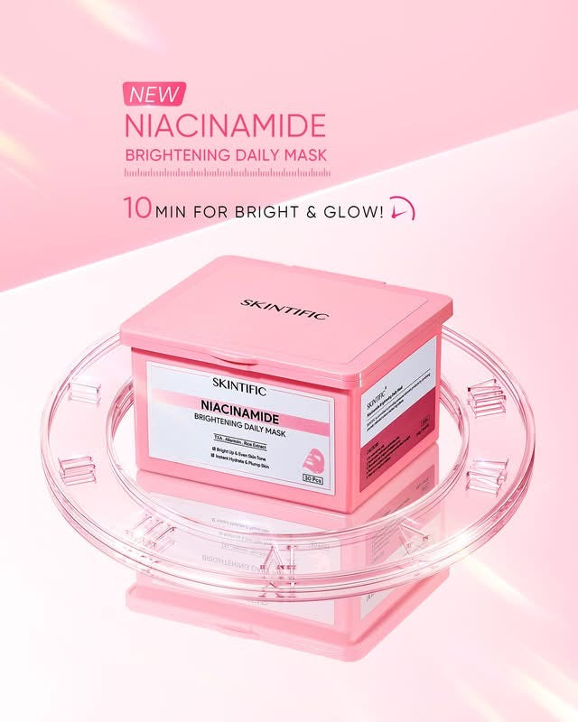 SKINTIFIC - Niacinamide Brightening Daily Mask
