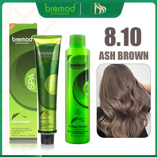 Bremod Premium Ash Brown Bundle 8.10 with Oxidizing cream