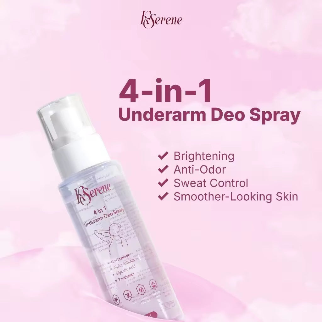 KSerene 4-in-1 Underarm Deo Spray 60ml