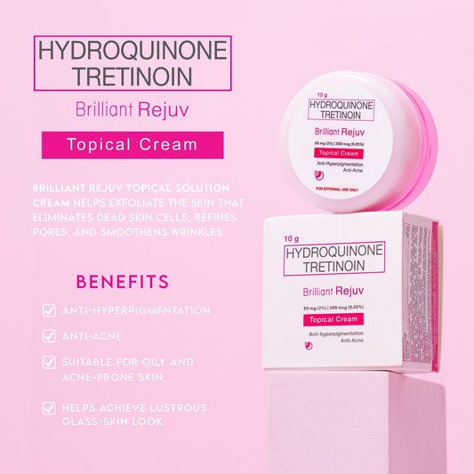 Brilliant Skin Rejuv Hydroquinone Tretinoin Tropical Cream 10g