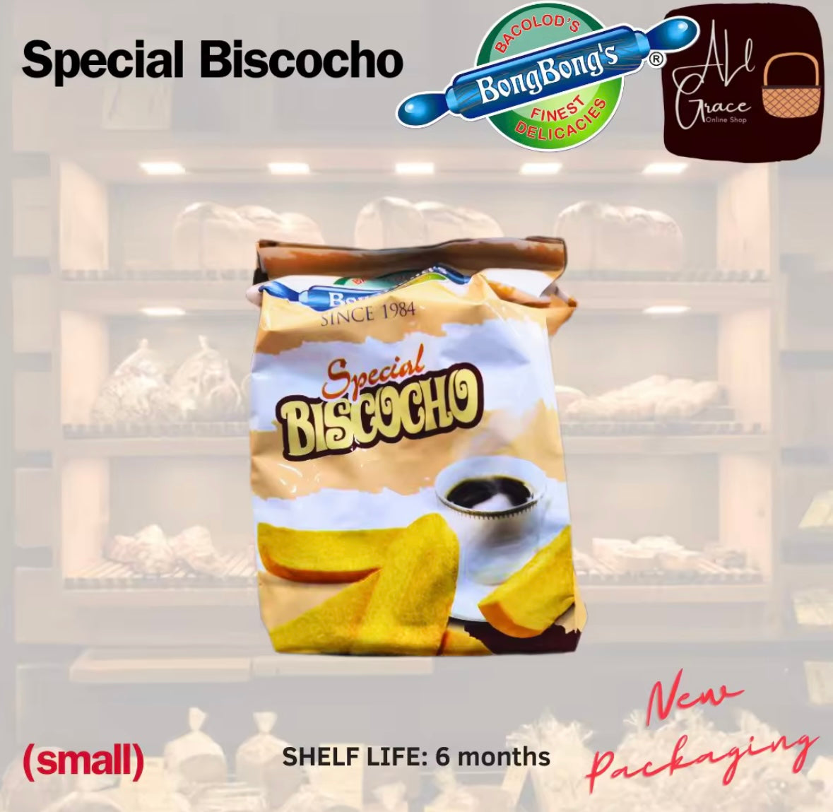 Bongbongs Biscocho 155g (small)