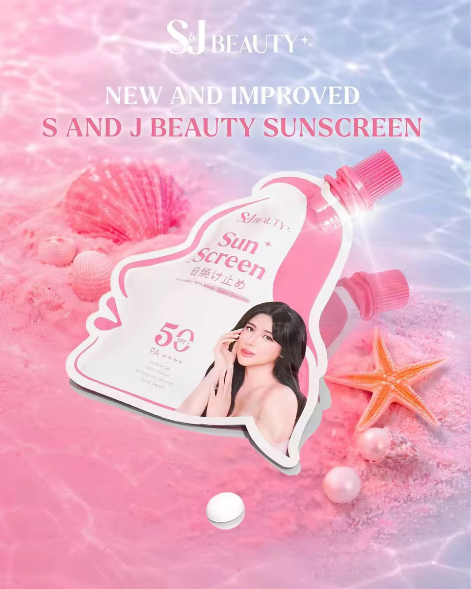 S&J BEAUTY  Sunscreen SPF50 PA++++ 30g