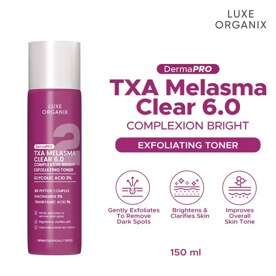 Luxe Organix DermaPRO TXA Melasma Clear Brigthening Bundle