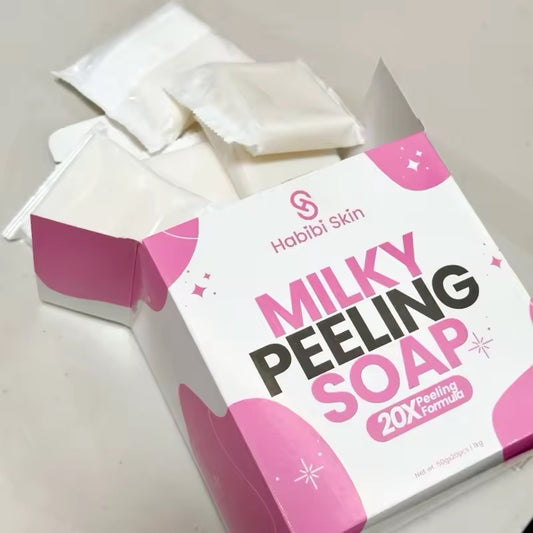 Habibi Milky Peeling Soap (Sold per piece)