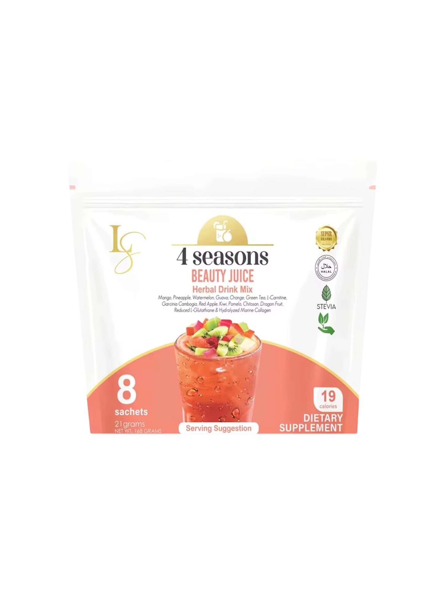 Luxe Slim 4 Seasons Beauty Juice (8 sanchet)