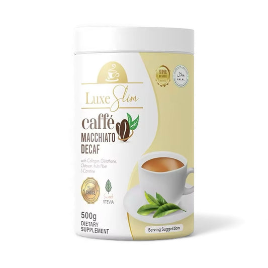 Luxe Slim Caffe Macchiato Decaf  500g
