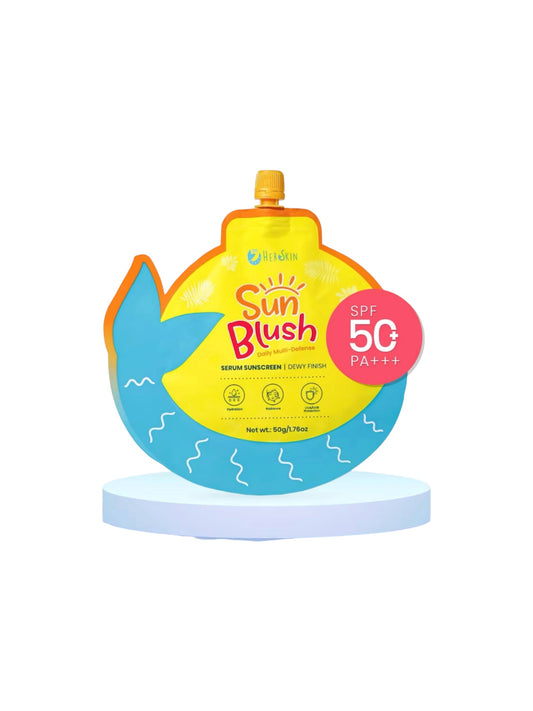 HerSkin Sun Blush Serum Sunscreen SPF50 PA+++