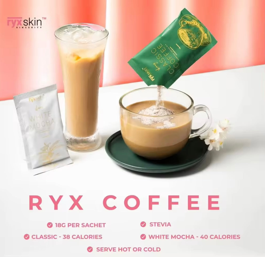 Ryx Skin Coffee Powdered Mix with Herbal Extracts
