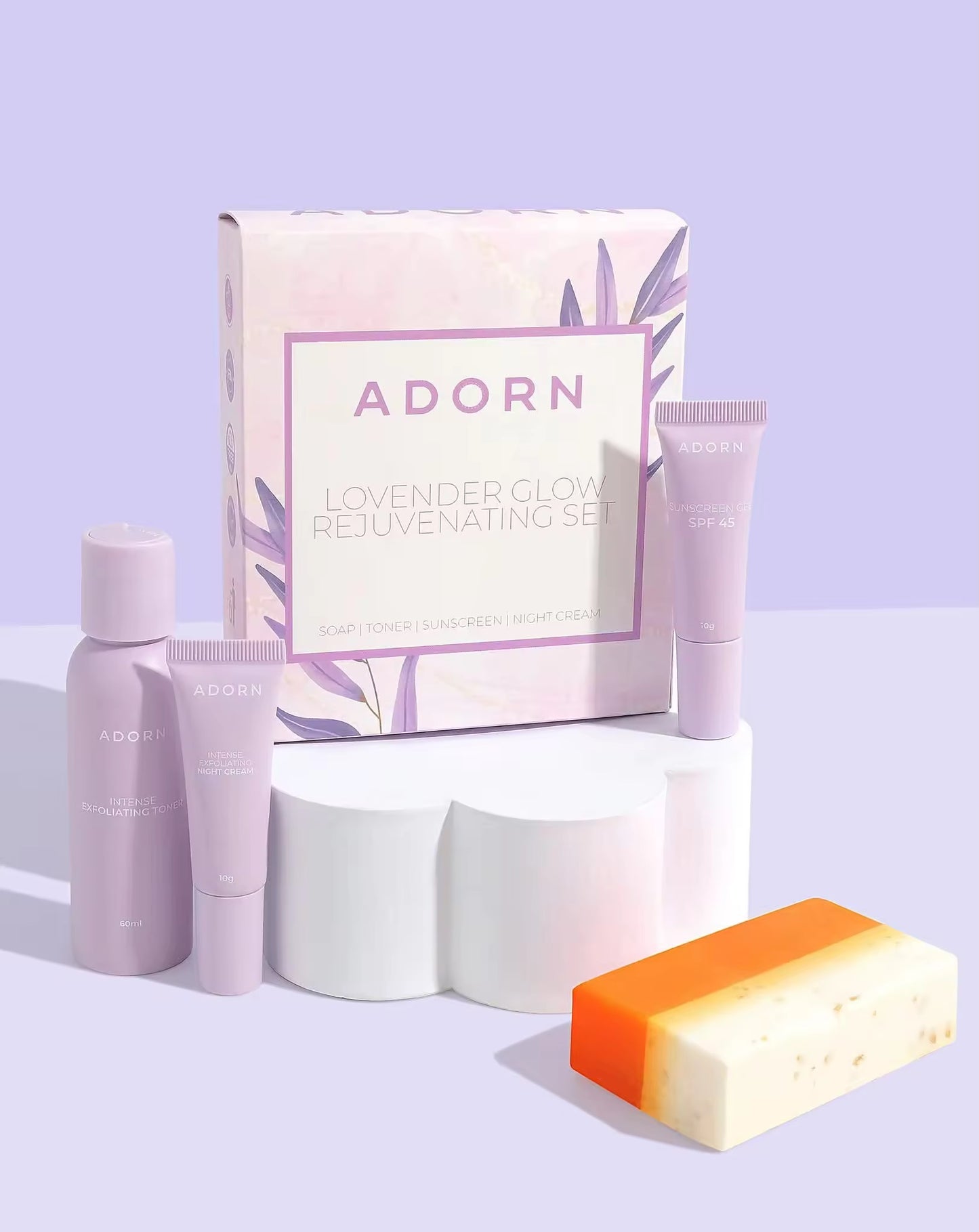 Adorn by Calmskin Radiance Potion Intense Exfoliating Set