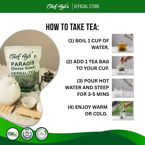 Chef Ayb's Paragis Tea - 10 Tea Bags