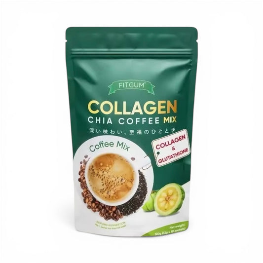 FITGUM Collagen Chia Coffee Mix