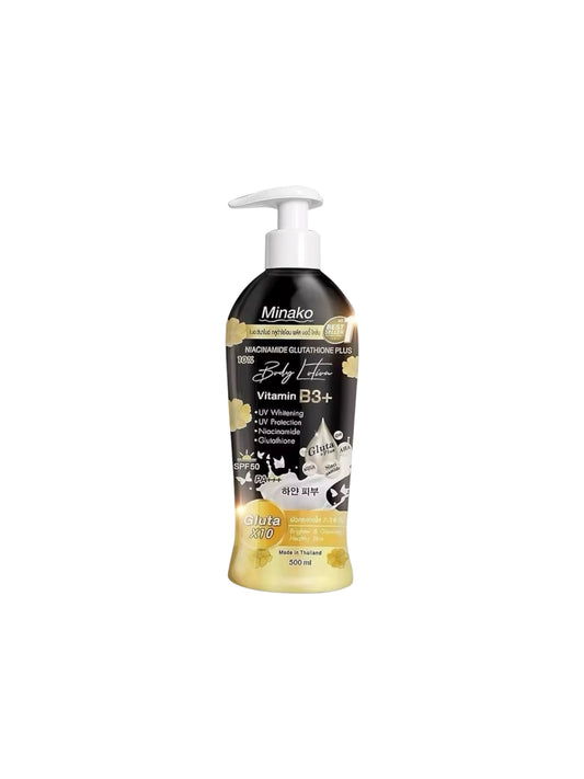 Minako Niacinamide Glutathione Plus 10% Body Lotion 500ml