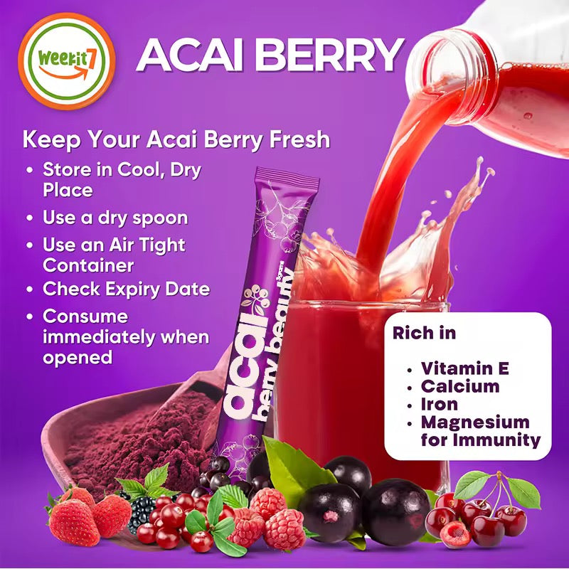 Weekit7 Acai Berry Beauty (7 sanchets)