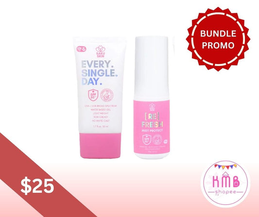 Saku Skin Sunscreen and Mist Bundle