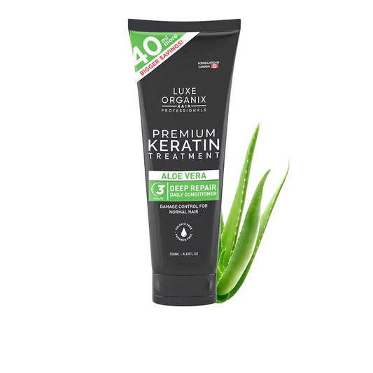 LUXE ORGANIX Premium Keratin Treatment Aloe Vera 250ml