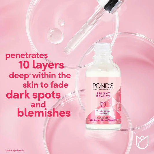 Ponds Bright Triple Glow Serum