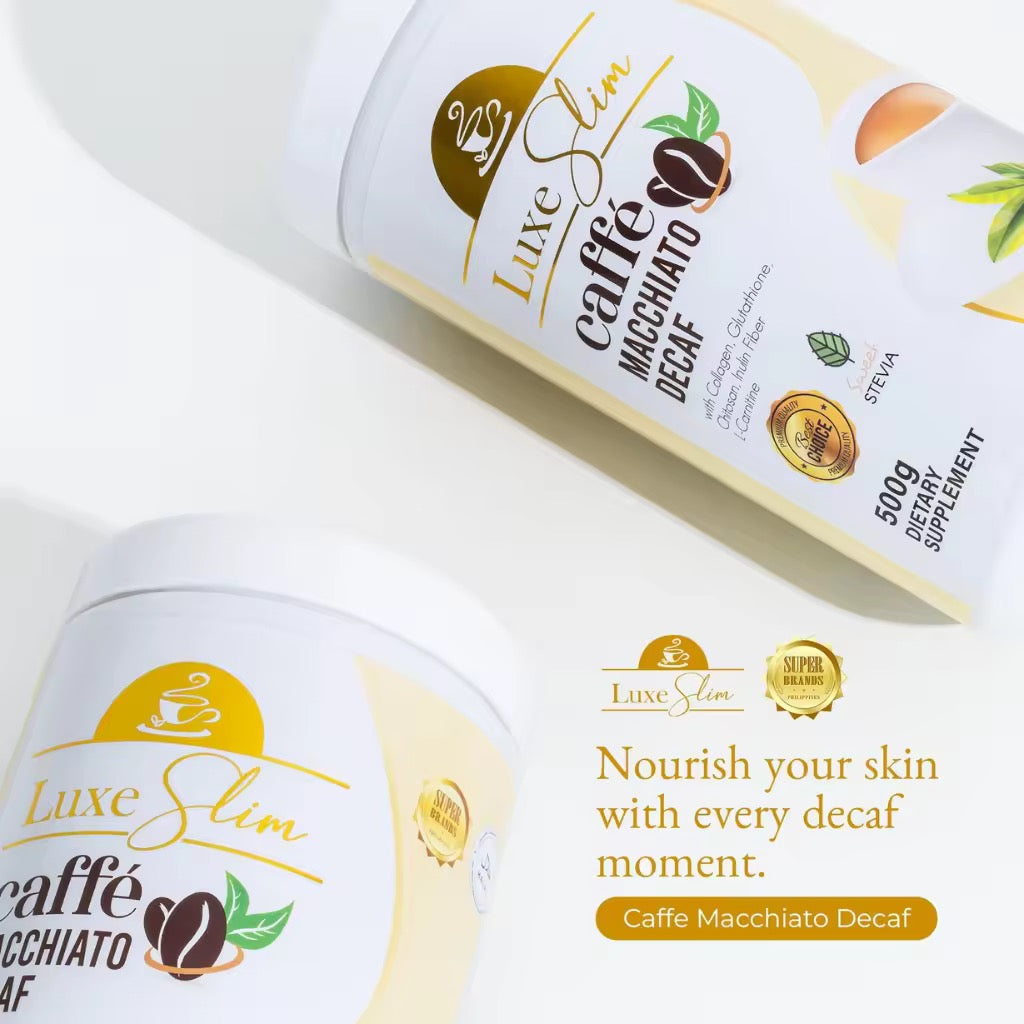 Luxe Slim Caffe Macchiato Decaf  500g